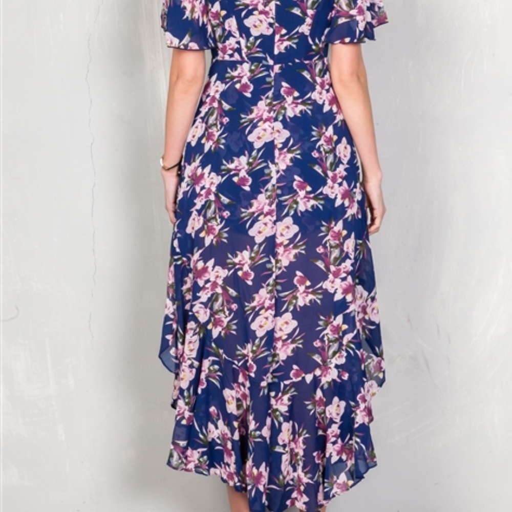 FLORAL ROMPER * maxi womens womens flowers print - Picture 3 of 3
